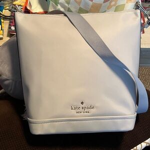 Kate Spade just purchased never used shoulder bag. Dove grey.